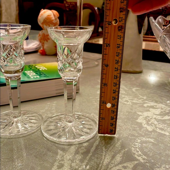Waterford Crystal Candlesticks - Picture 5 of 5
